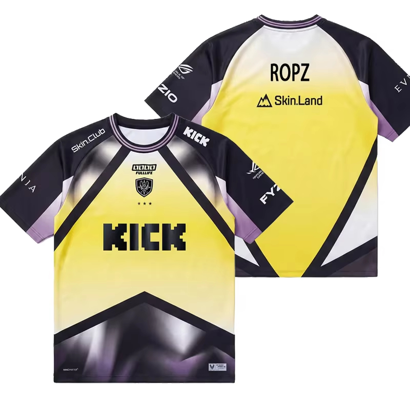Esports Gaming Training - 2026 チームバイタリティ男性 Tシャツ夏ヴァロラント CS ゲーム 3D