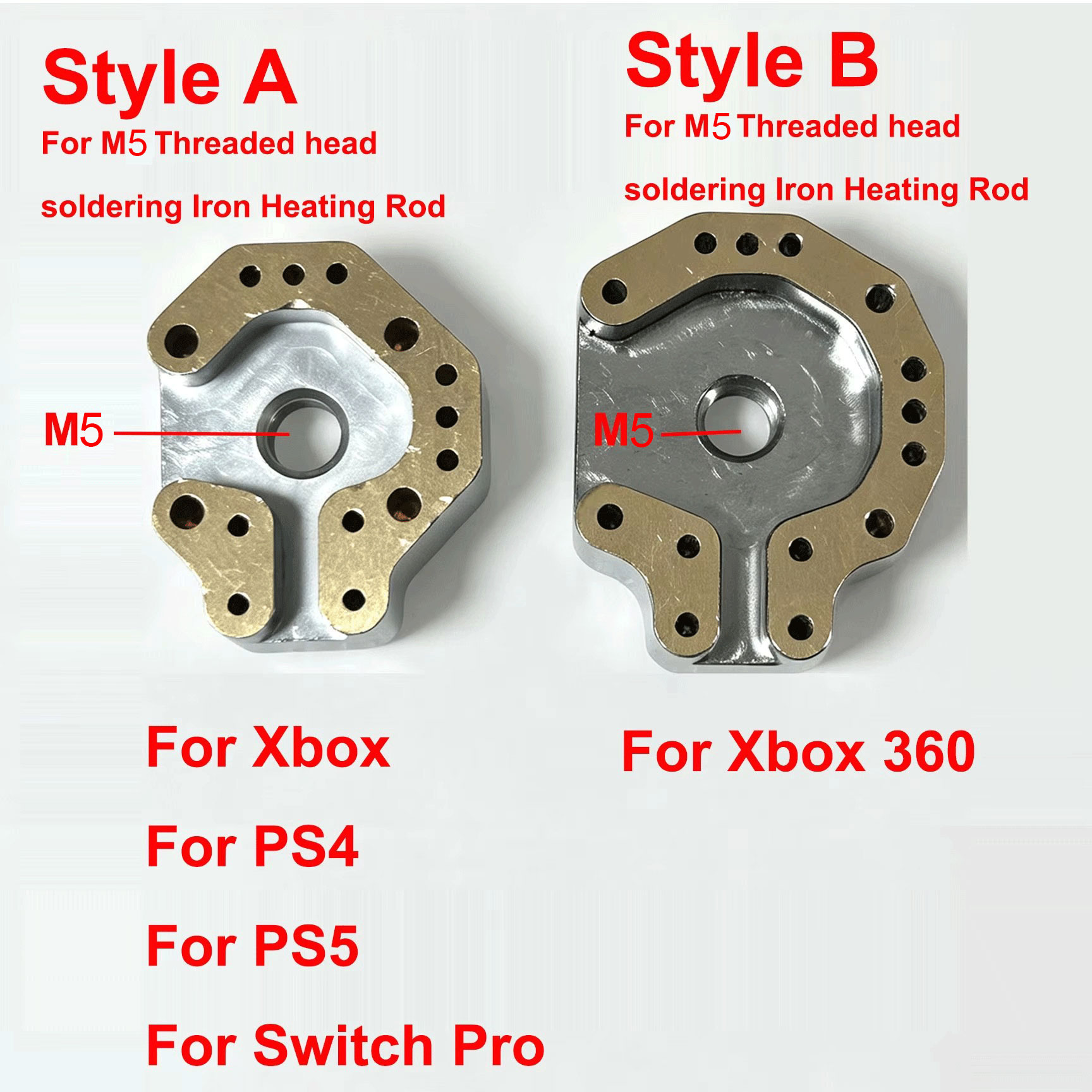 Controller Analog Stick - ジョイスティック加熱型モールド＆はんだごてチップ、Xbox PS4 PS5 Switch Pro Xbox
