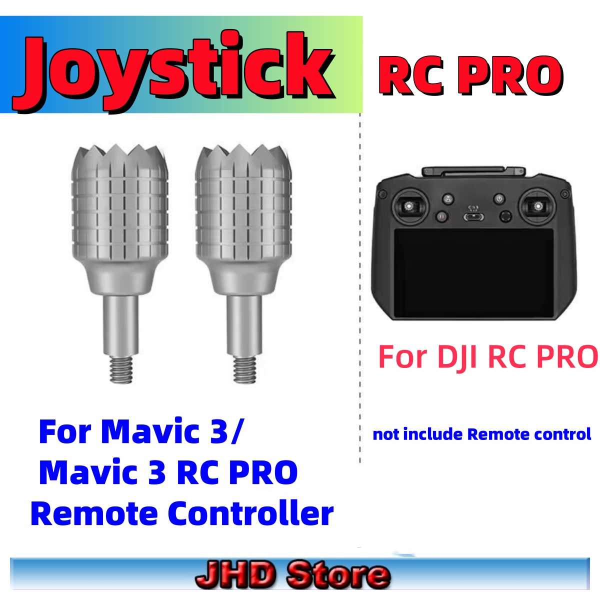 Controller Analog Stick - ジョイスティック JHDDJI Mavic 3/RC プロリモコン交換可能なジョイスティックスペアパーツ親指ロッカー RC