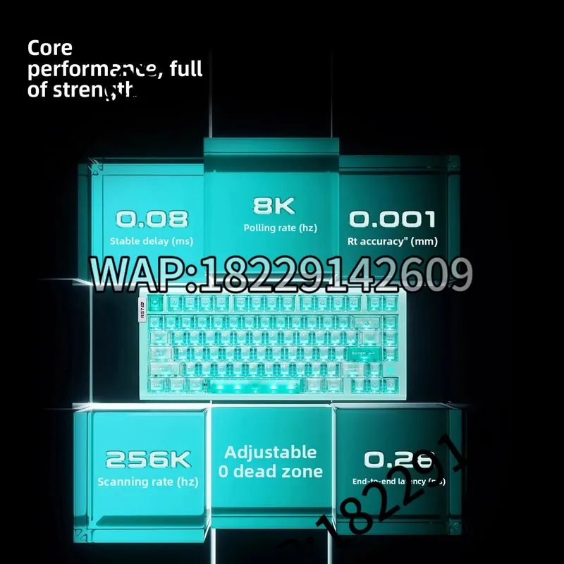 Esports & Gaming Optics Gmbh - ATK RS7 エアキーボード磁気スイッチ RT0.001 8KHz ガスケット