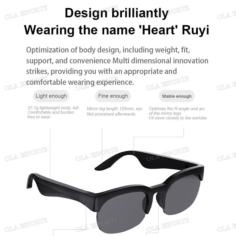 スマートBluetooth V5.3サングラス メガネ 通話 - Esports In Gaming のレビューと価格