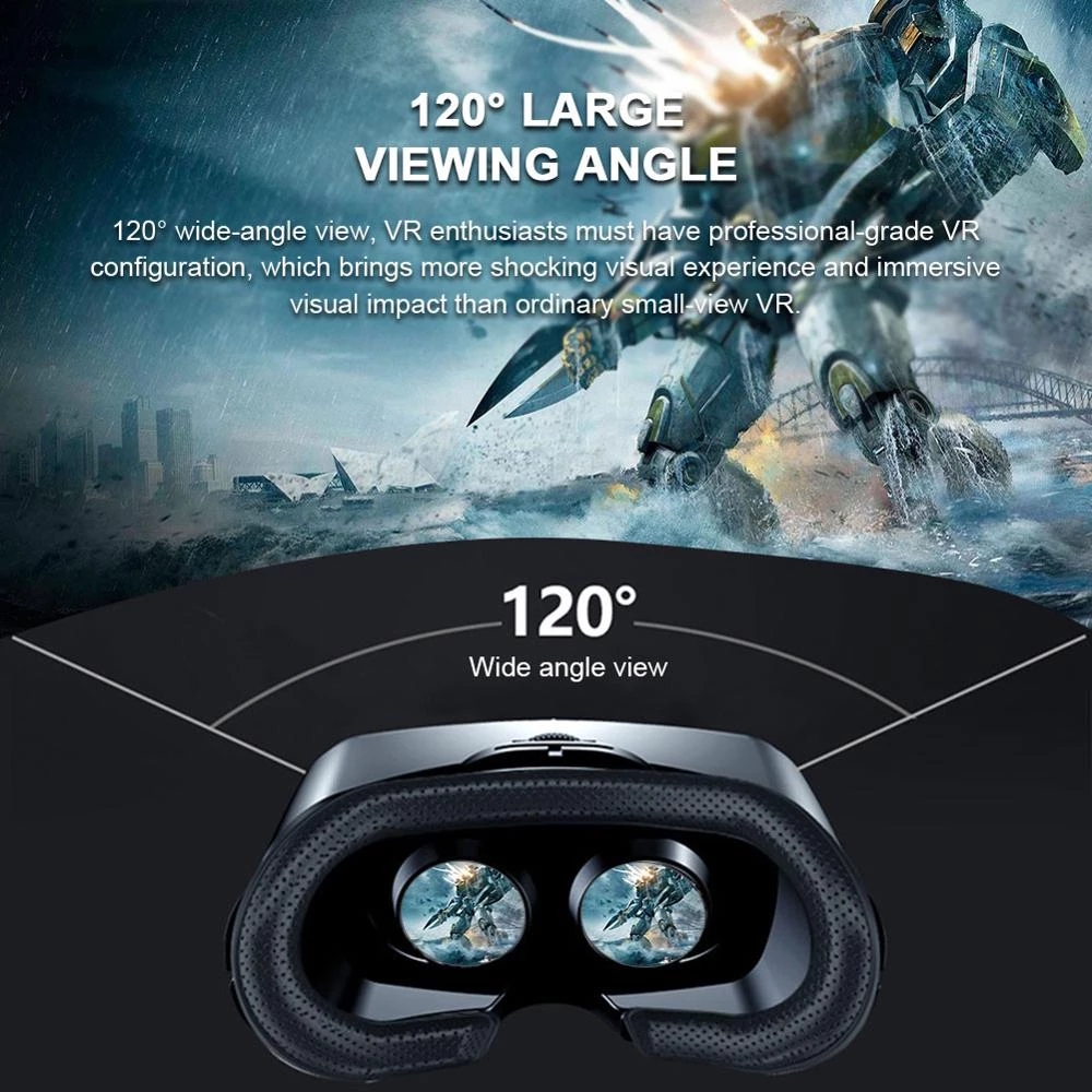 VRG Pro バーチャルリアリティ VRグラス ヘッドセッ - Controller Analog Stick のレビューと価格